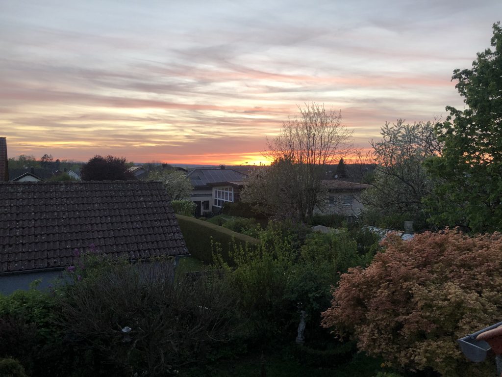 Ausblick vom Balkon Ausblick vom Balkon